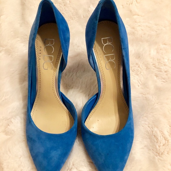 BCBG blue heels size 7 - Picture 2 of 3